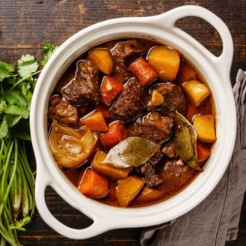 ecook cl Res y Cerdo Beef Bourguignon